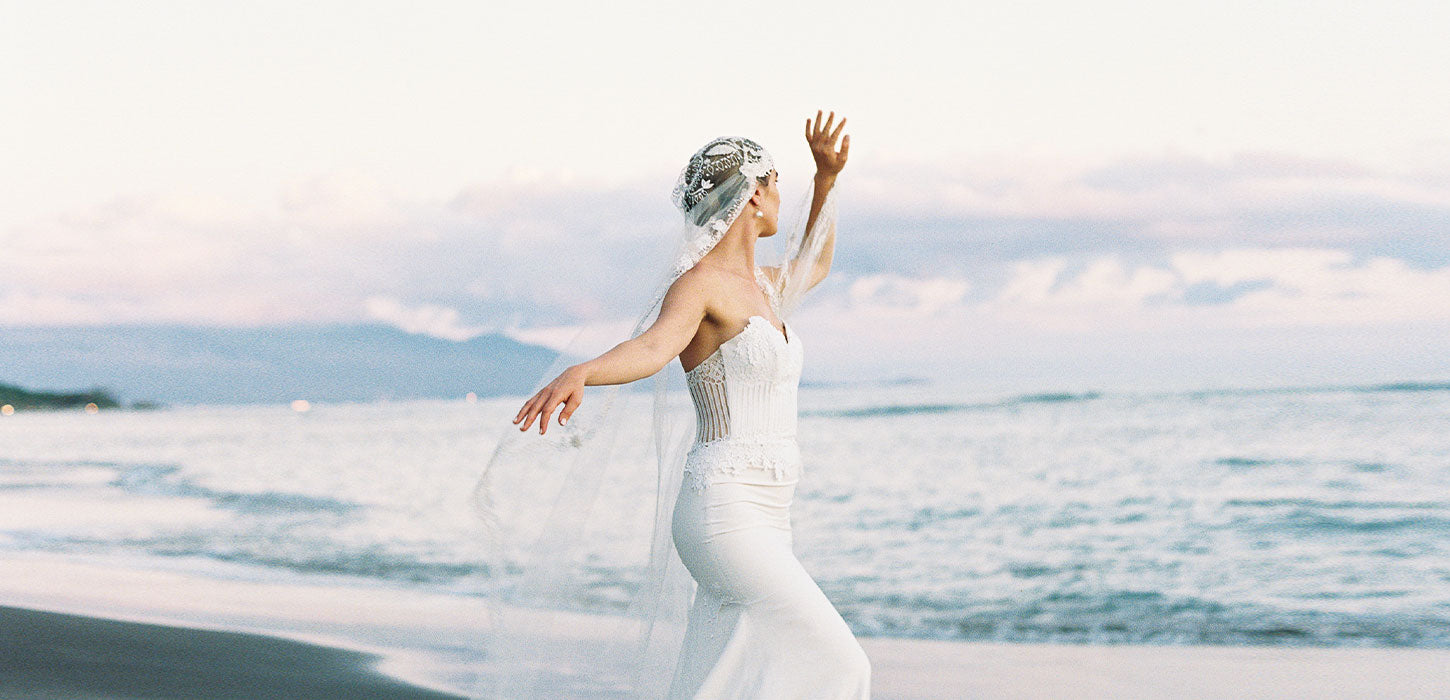 Arabella by the Sea | Mermaid style Wedding Dress by Claire Pettibone Arabella by the Sea | Mermaid style Wedding Dress by Claire Pettibone