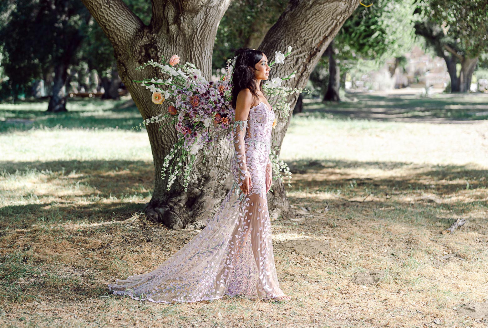 Colorful & Pastel Wedding Dresses | The Ophelia Gown & More | Claire Pettibone Colorful & Pastel Wedding Dresses | The Ophelia Gown & More | Claire Pettibone