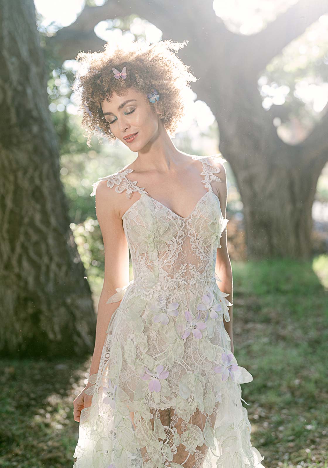 Everglade wedding mini dress