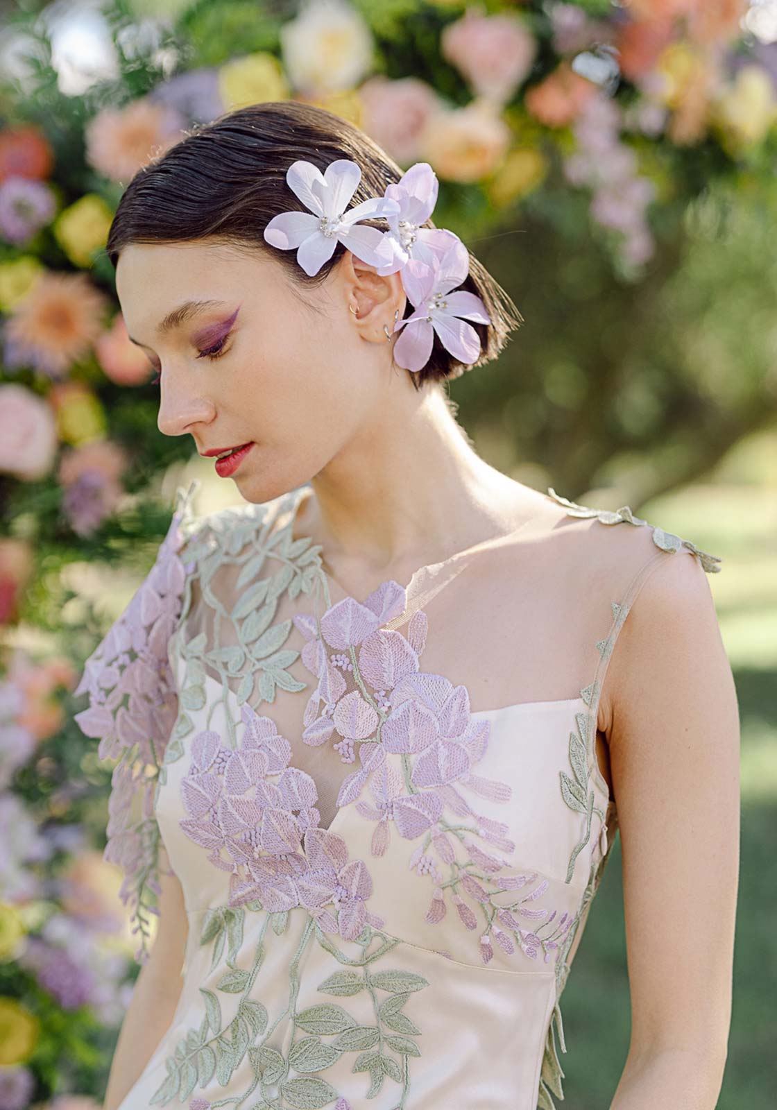 Wisteria Wedding Dress by Claire Pettibone