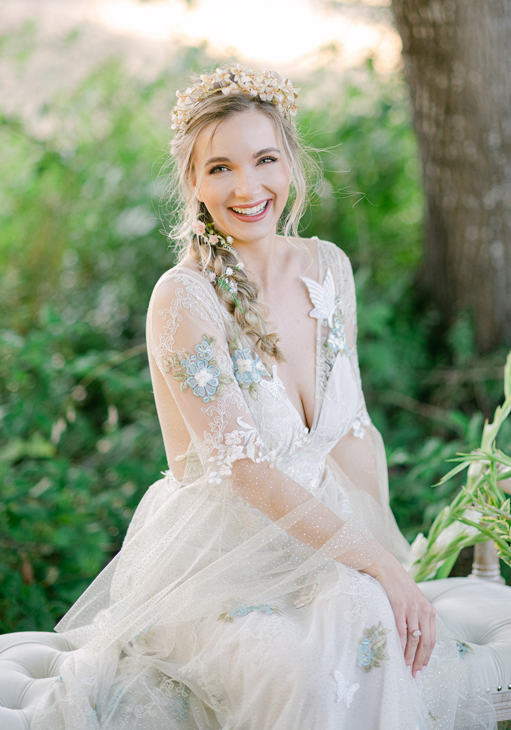 Chrysalis Whimsical Wedding Gown by Claire Pettibone Chrysalis Whimsical Wedding Gown by Claire Pettibone