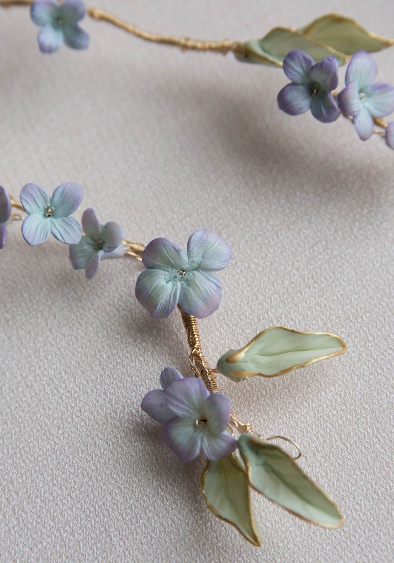 Forget Me Not Vine Hair Accessory