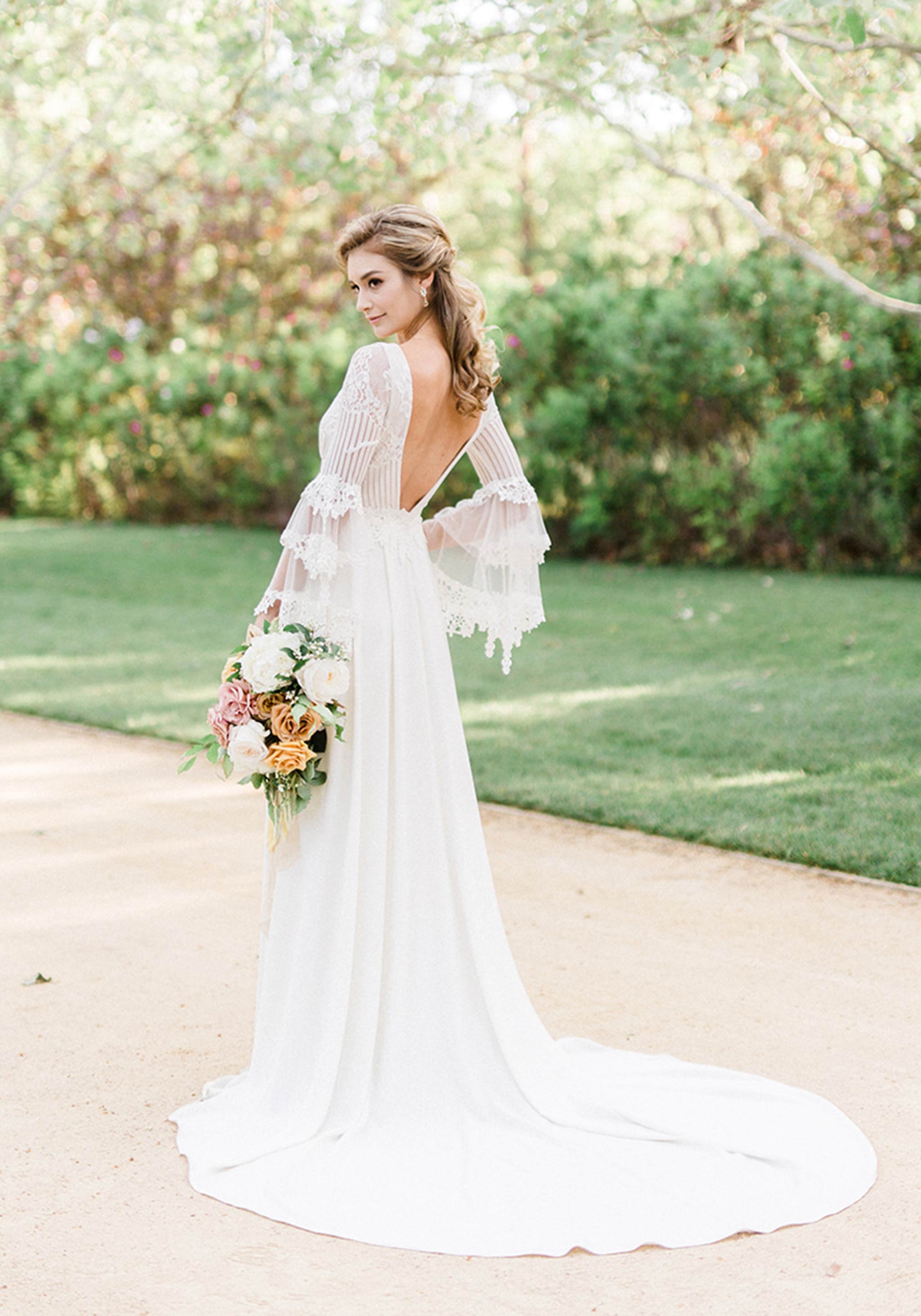 A-line wedding dress Sauvignon