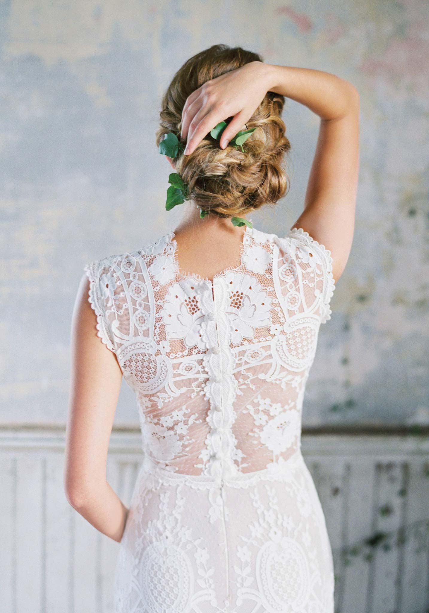 Cheyenne Romantique Lace Wedding Dress with Fit and Flare body Cheyenne Romantique Lace Wedding Dress with Fit and Flare body