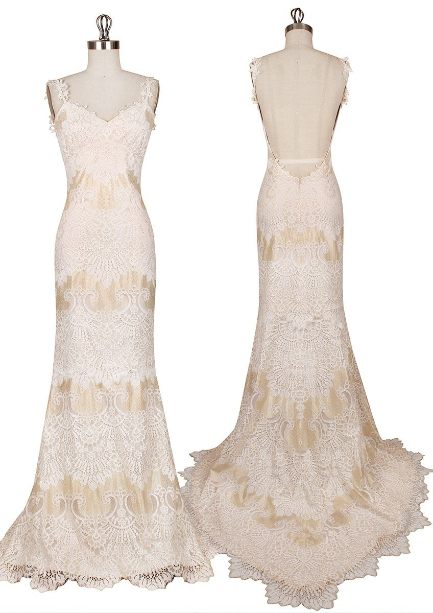 Claire Claire Pettibone Romantique Lace Dakota Gown