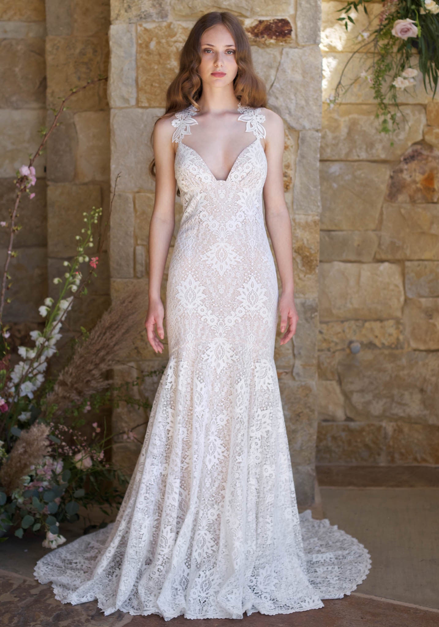 Claire Pettibone Romantique Saratoga Lace Gown