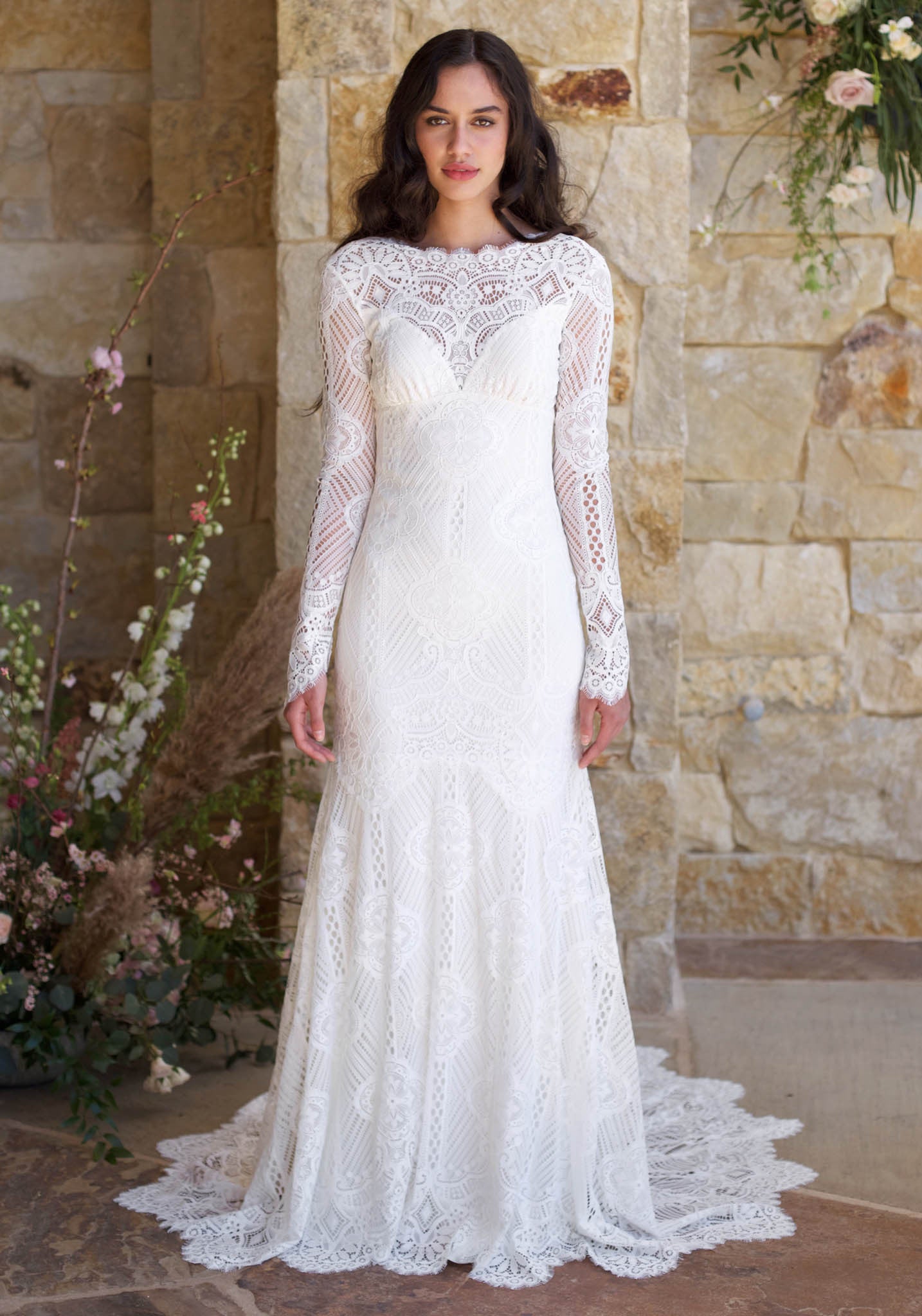 Claire Pettibone Romantique Shenandoah Lace Gown