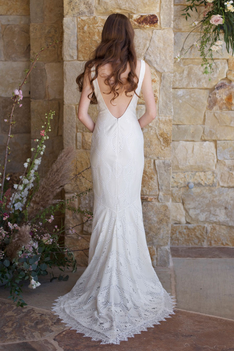 Claire Pettibone Romantique Toscana Lace Gown