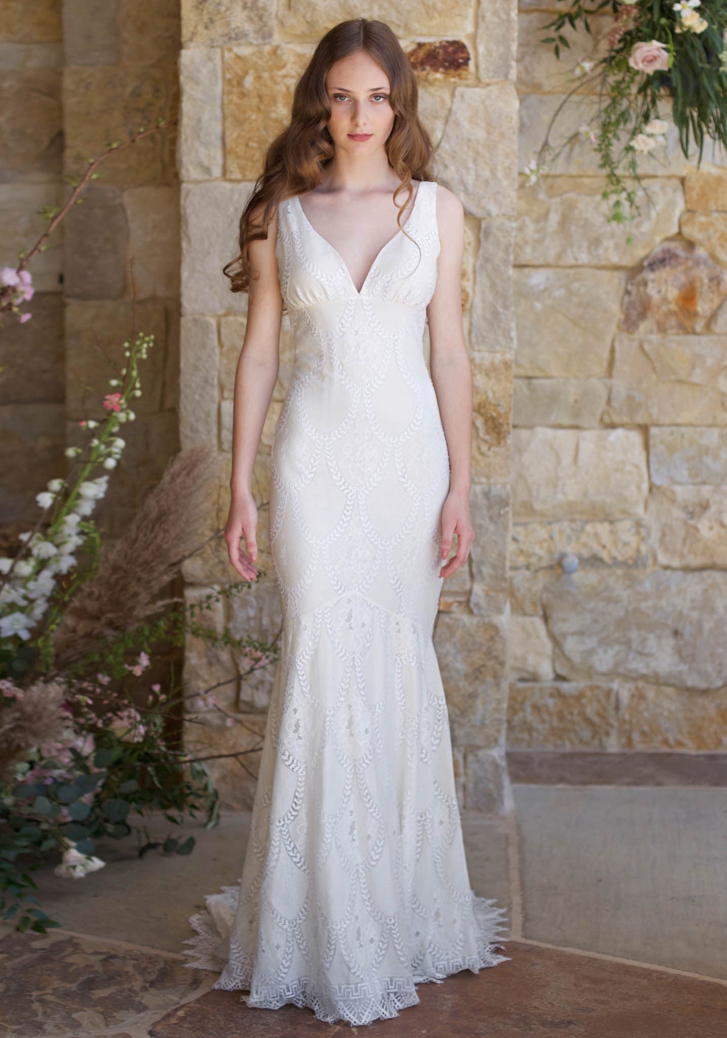 Claire Pettibone Romantique Toscana Lace Gown