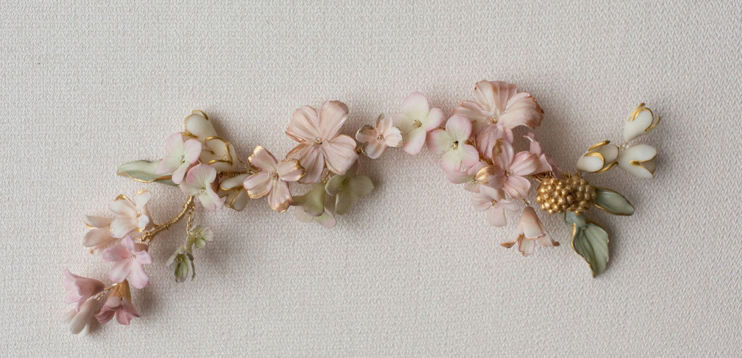 Primavera Hair Vine Accessory Exclusive Design for Claire Pettibone by Erin Rhyne