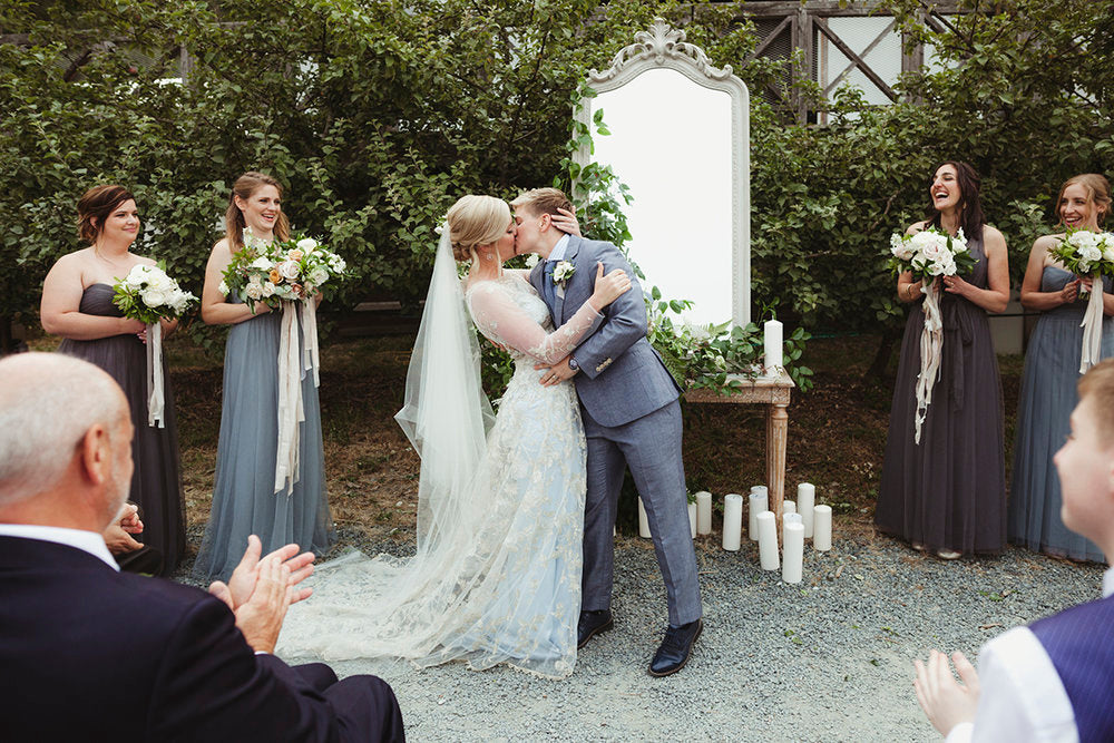 Brides in Blue