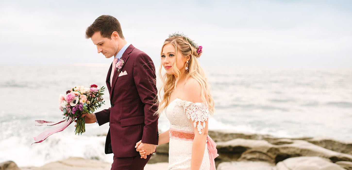 Seaside Spring Wedding