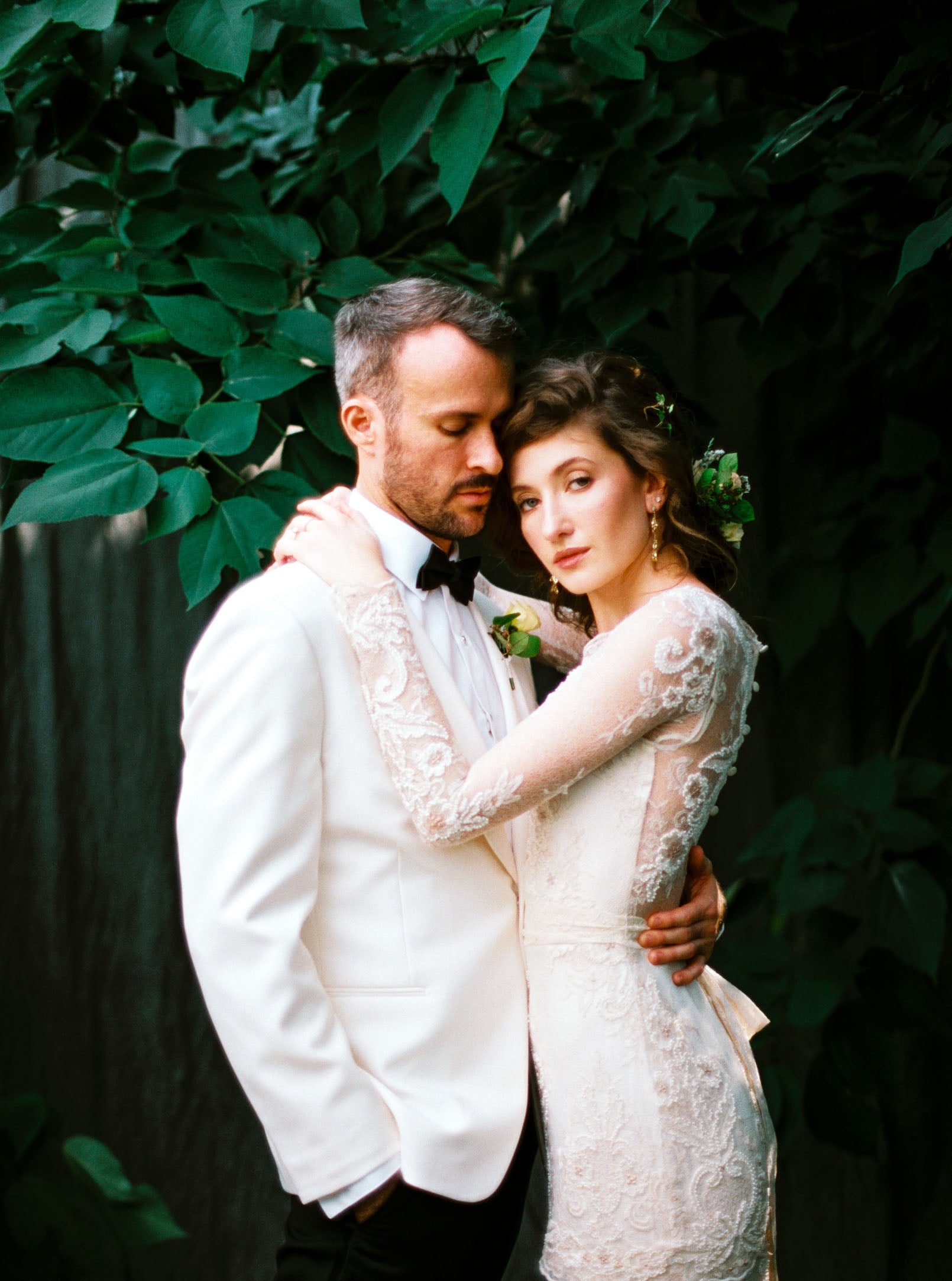 Pearle Long Sleeve Lace Wedding Gown | Claire Pettibone – Claire ...