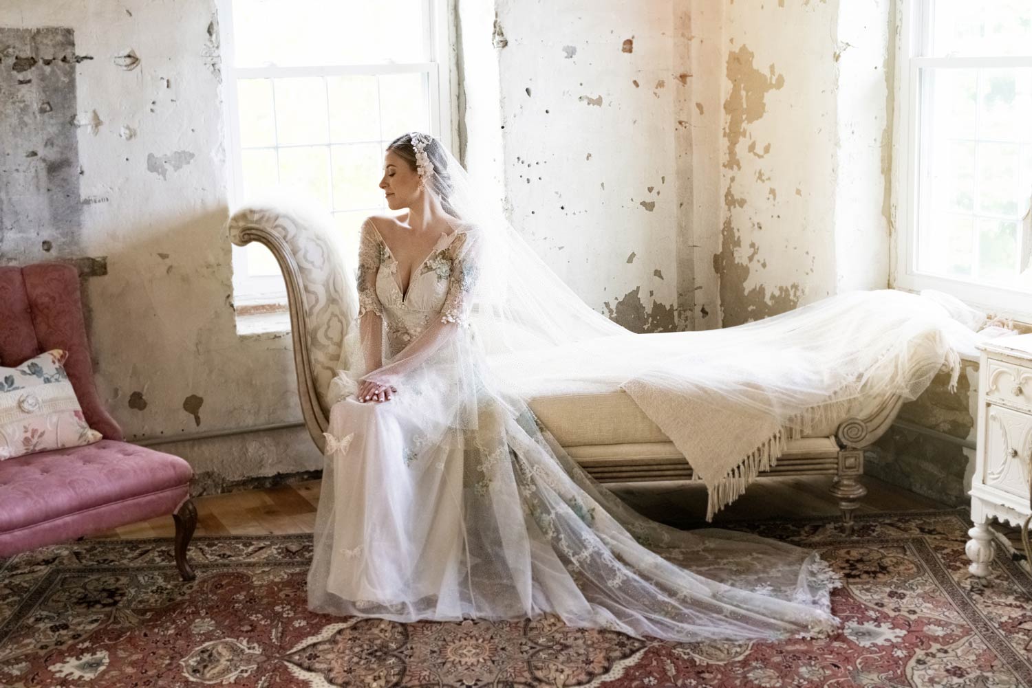 Romantic Wedding Dress Chrysalis Designed By Claire Pettibone