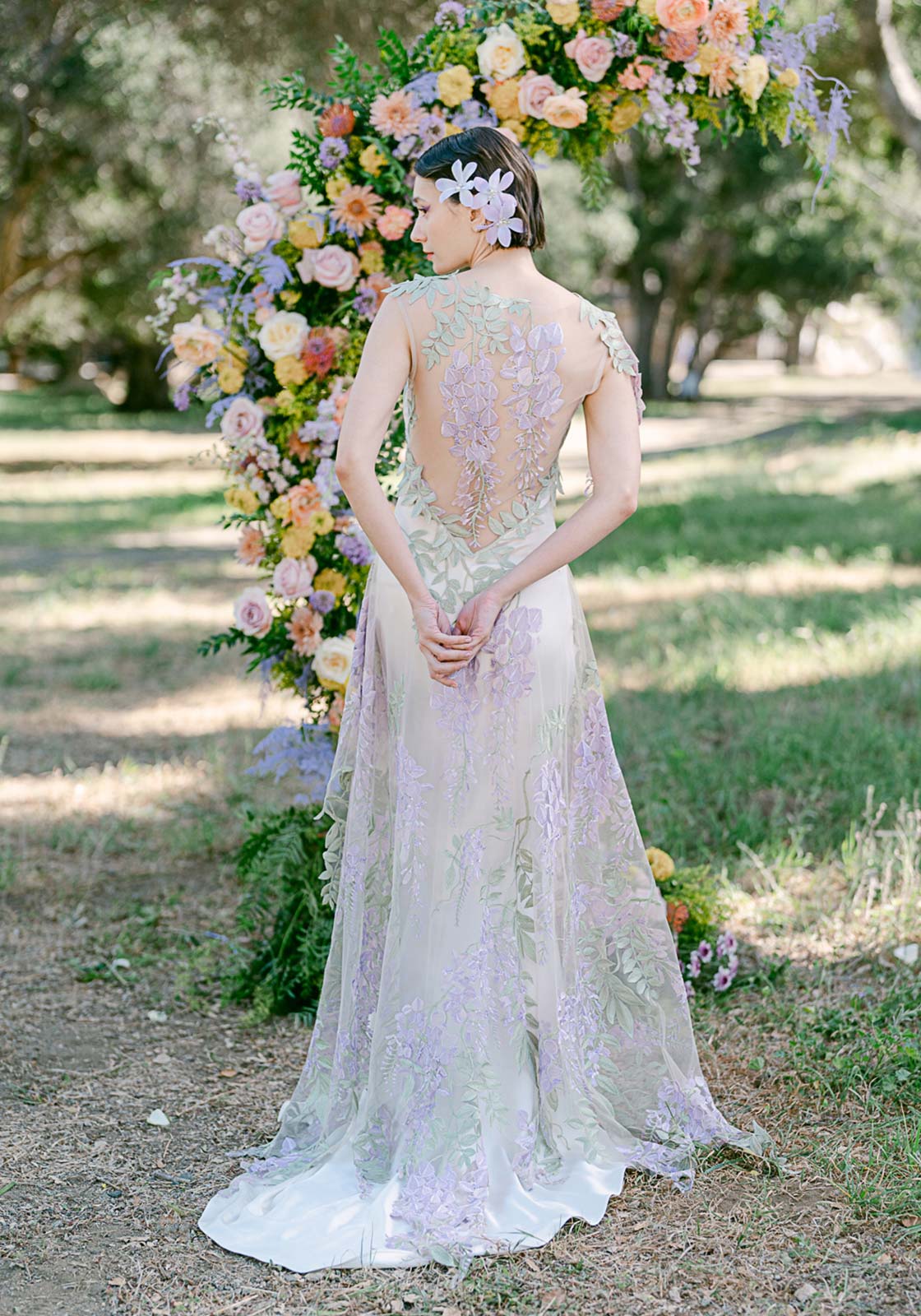 Wisteria Wedding Dress by Claire Pettibone