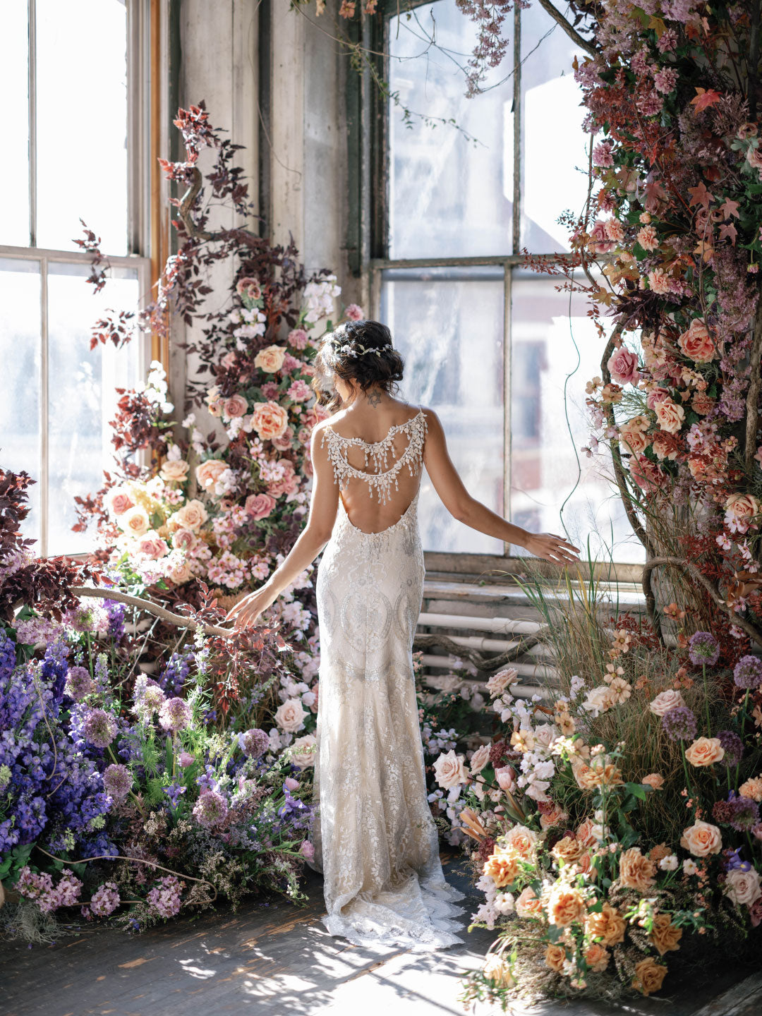 The Adorned Couture Wedding Dress Collection Claire Pettibone 2023