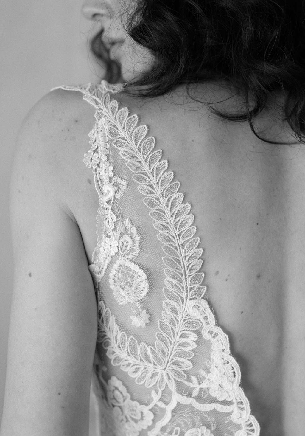 Gwendolyn Embroidered Wedding Dress Ethereal Silk & Lace Bridal Gown Gwendolyn Embroidered Wedding Dress Ethereal Silk & Lace Bridal Gown