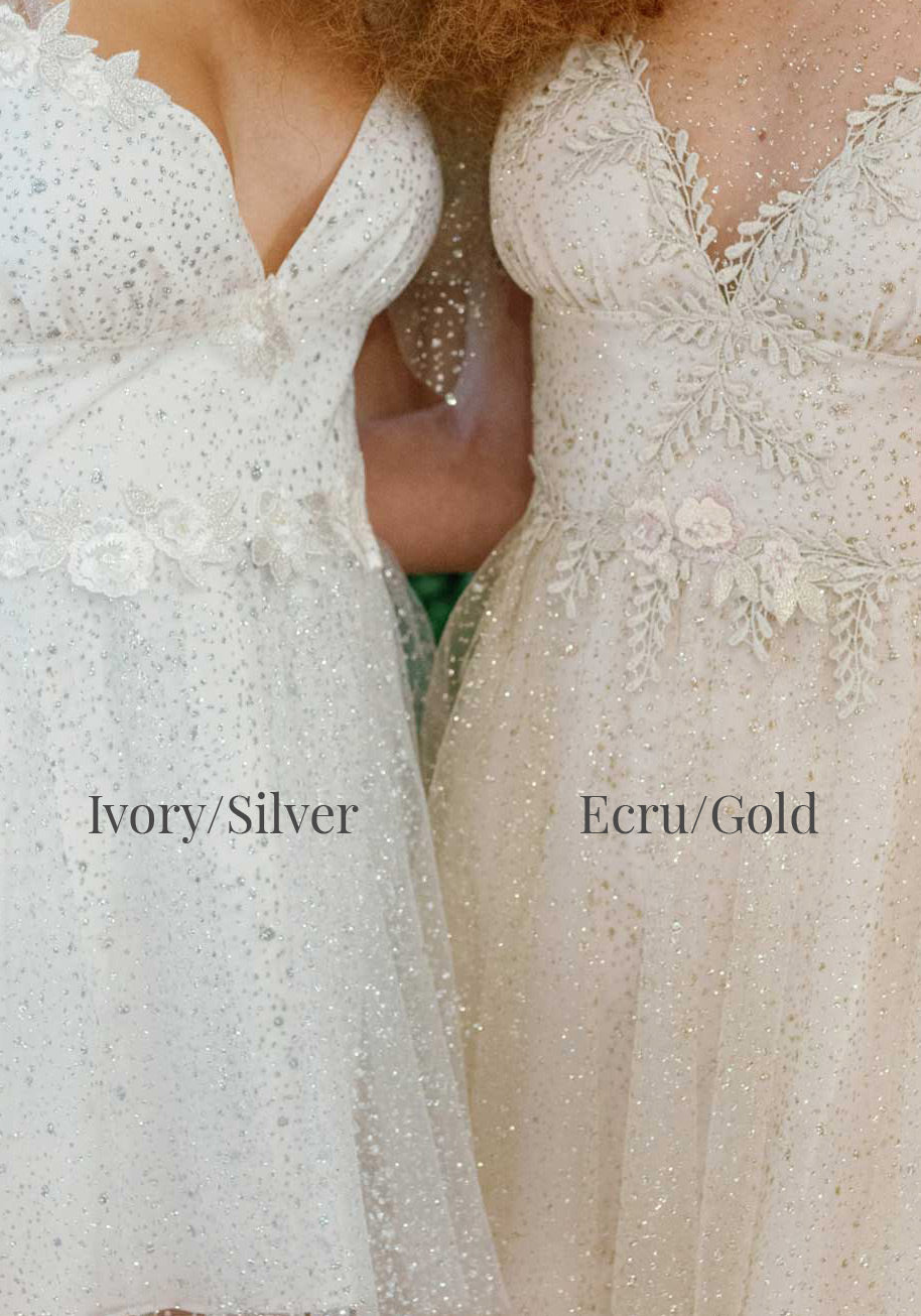 Color Options for the Soleil and Moonlight Party Dresses