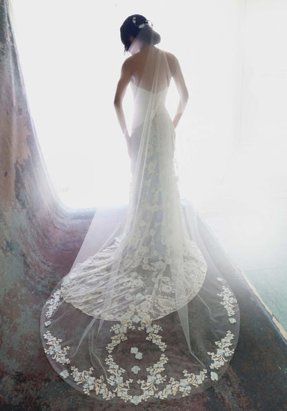 Embellished veil