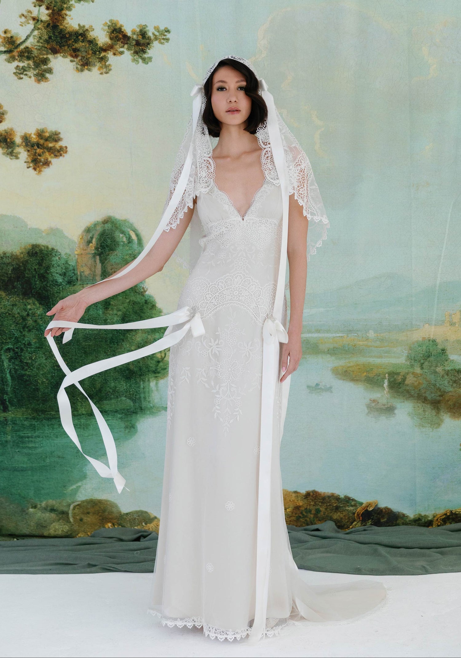 Toulouse Gown | Romantic French Embroidered Wedding Dress Toulouse Gown | Romantic French Embroidered Wedding Dress