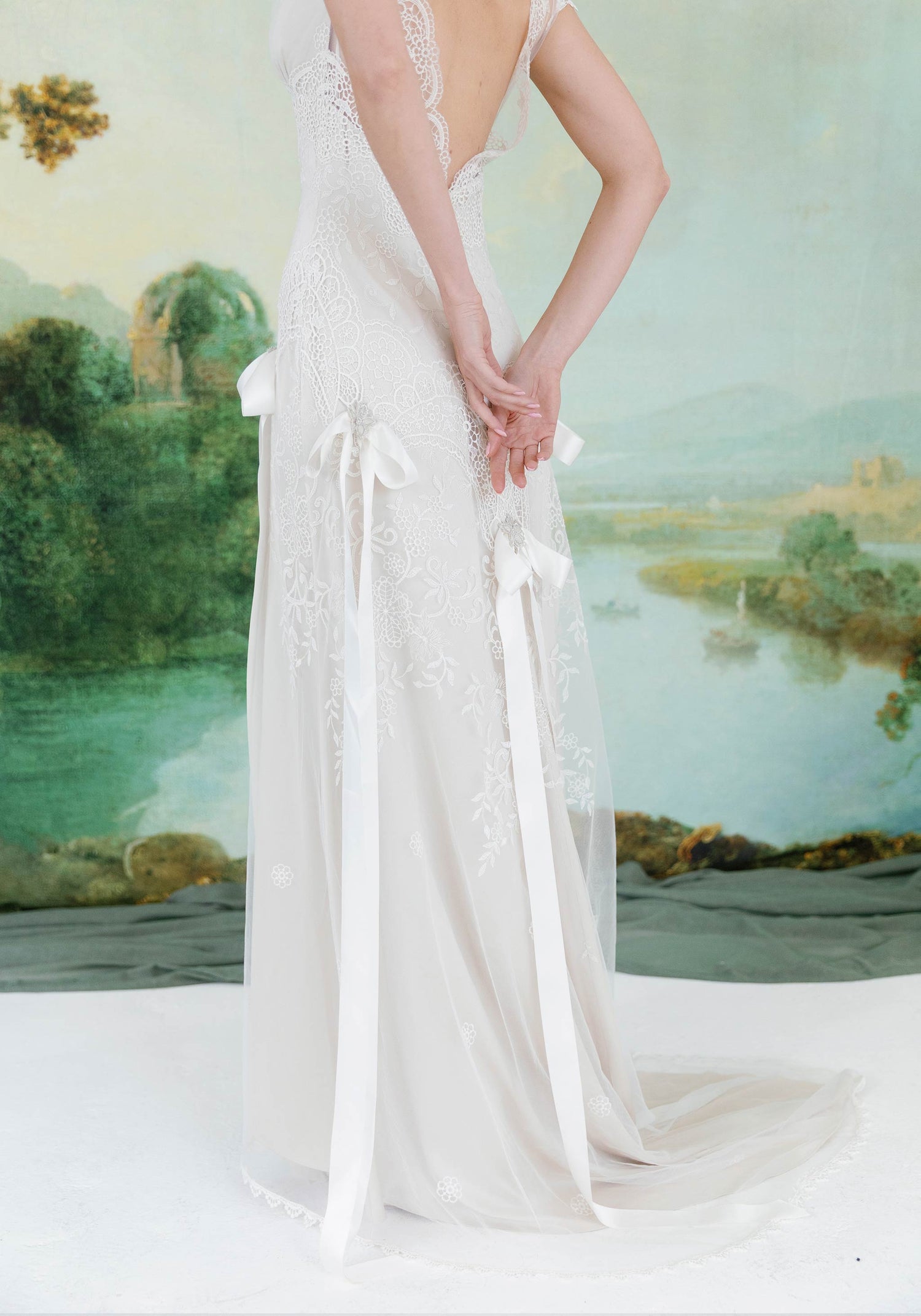 Toulouse Gown | Romantic French Embroidered Wedding Dress Toulouse Gown | Romantic French Embroidered Wedding Dress