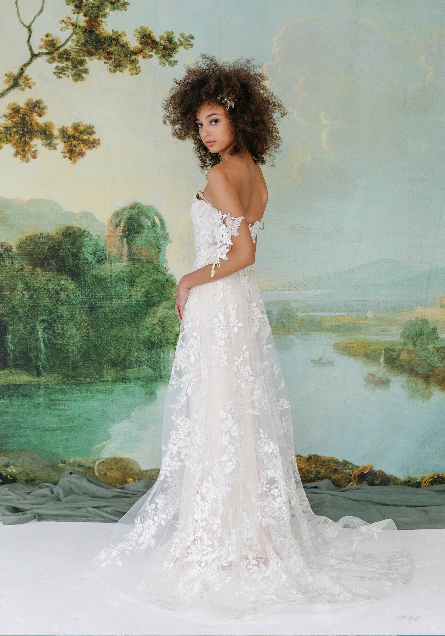 Treasure Gown | Floral A-Line Wedding Dress by Claire Pettibone Treasure Gown | Floral A-Line Wedding Dress by Claire Pettibone