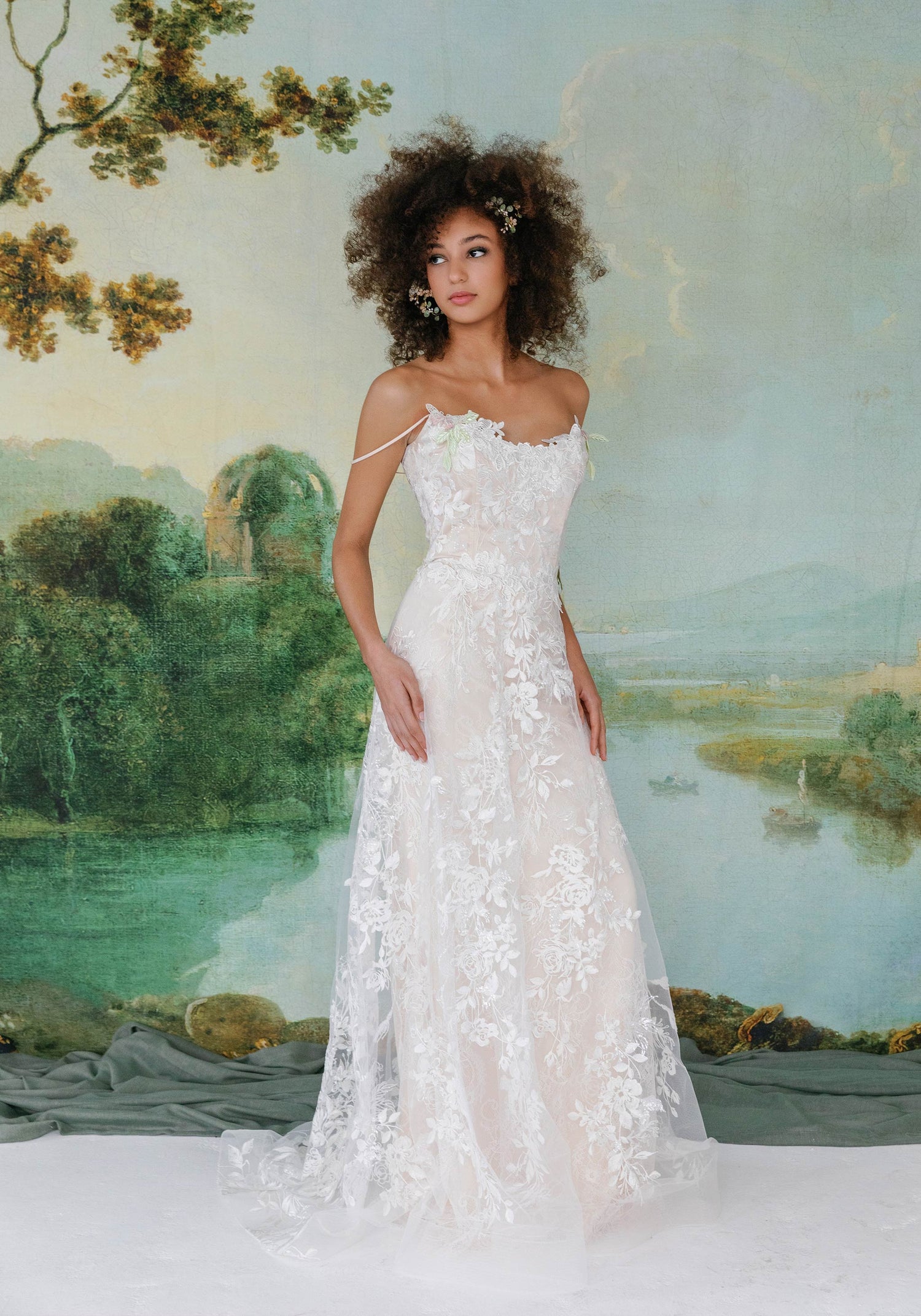 Treasure Gown | Floral A-Line Wedding Dress by Claire Pettibone Treasure Gown | Floral A-Line Wedding Dress by Claire Pettibone