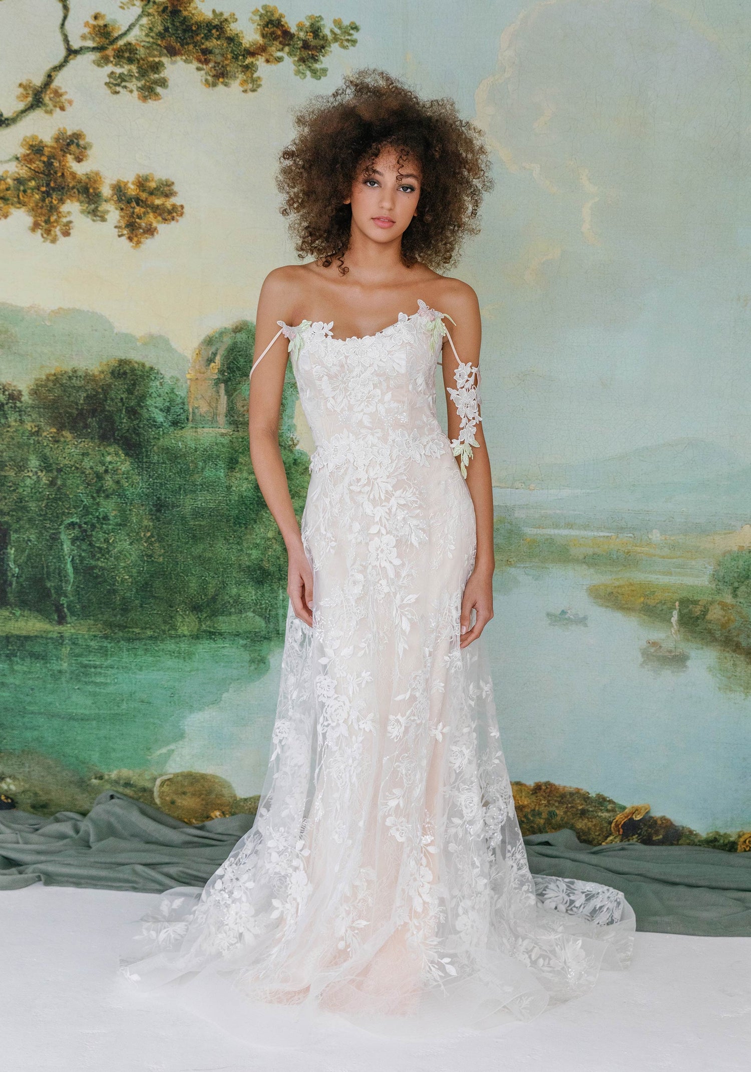 Treasure Gown | Floral A-Line Wedding Dress by Claire Pettibone Treasure Gown | Floral A-Line Wedding Dress by Claire Pettibone
