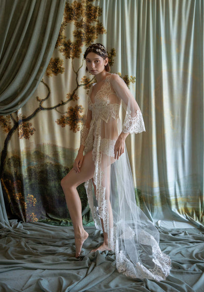 La Scala Boudoir Lace Robe