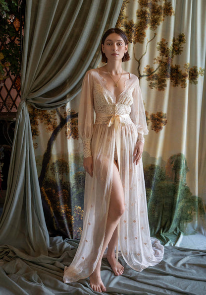 Marie Boudoir Lace Robe