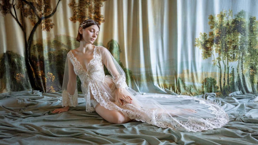 La Scala Luxury Boudoir Robe Designer Claire Pettibone