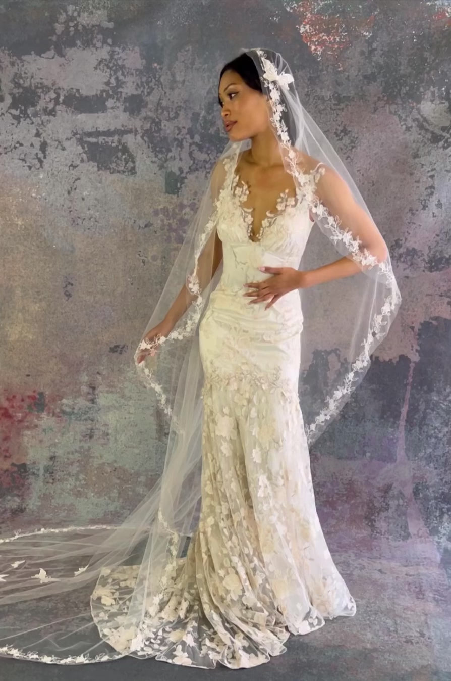 Veil dress deals