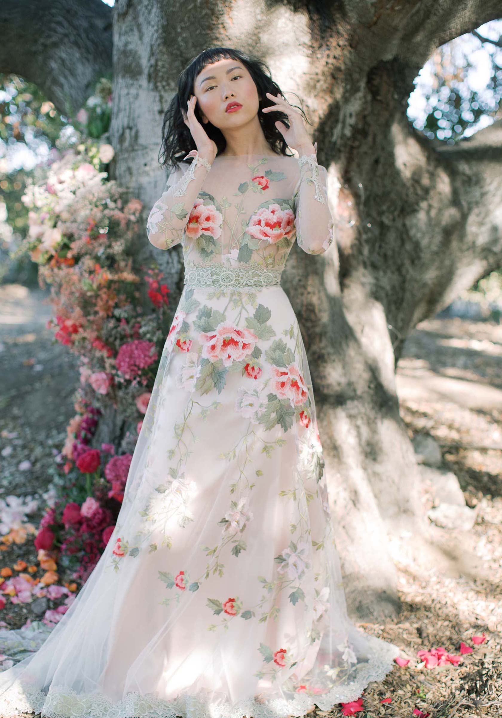 Sample Sale Bridal Gowns Claire Pettibone Couture and Romantique Boho