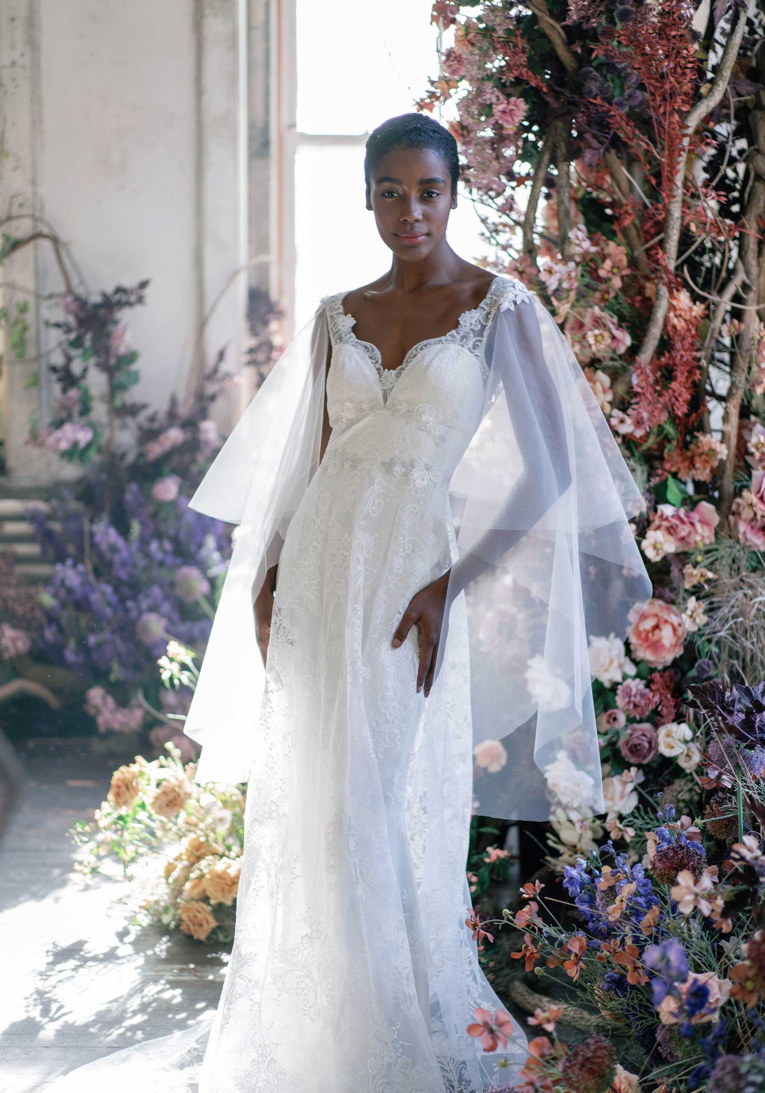 crystal design wedding dresses Boho Crystal Design Lace Appliqued Bridal gowns online