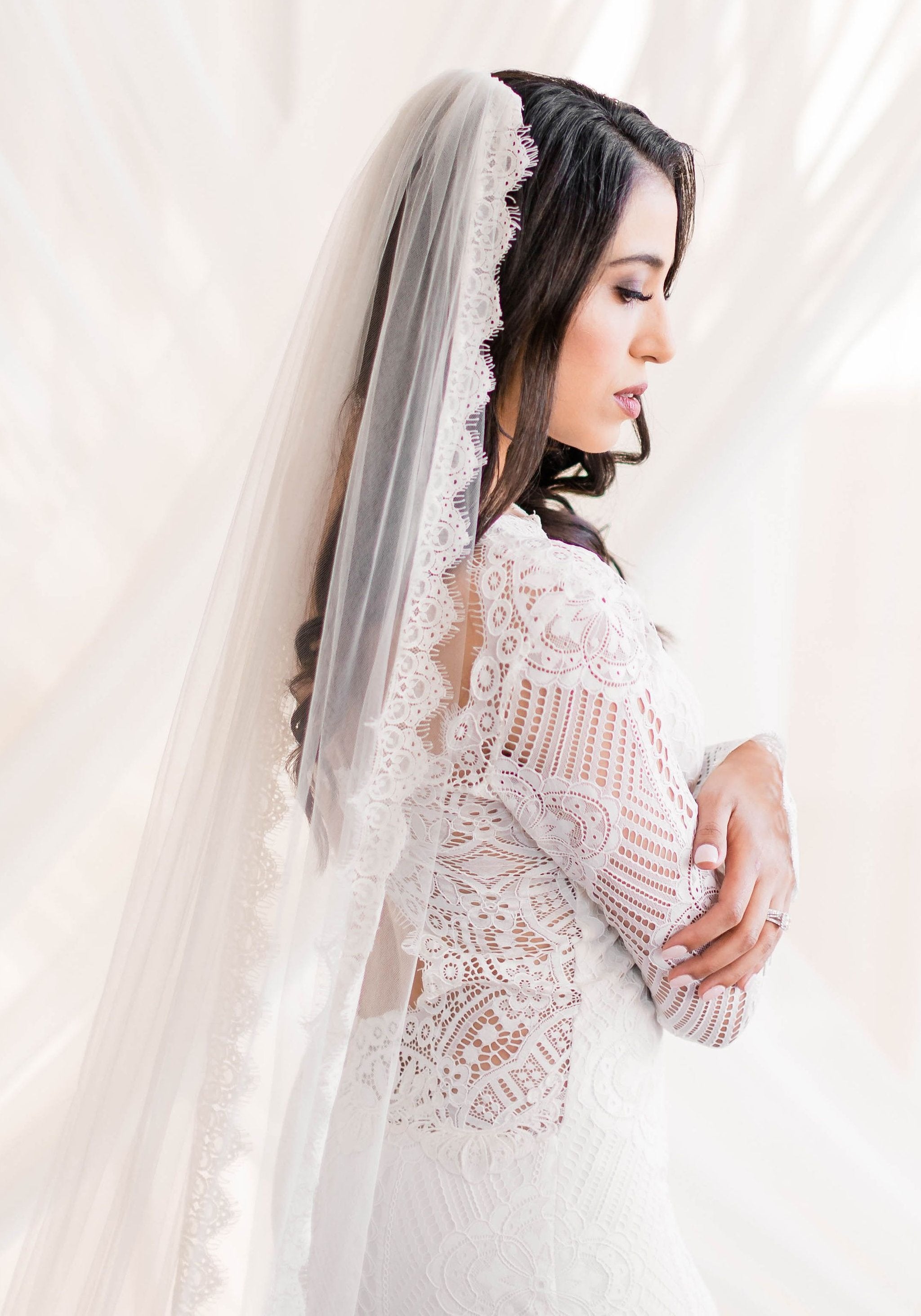 Handmade bridal veils