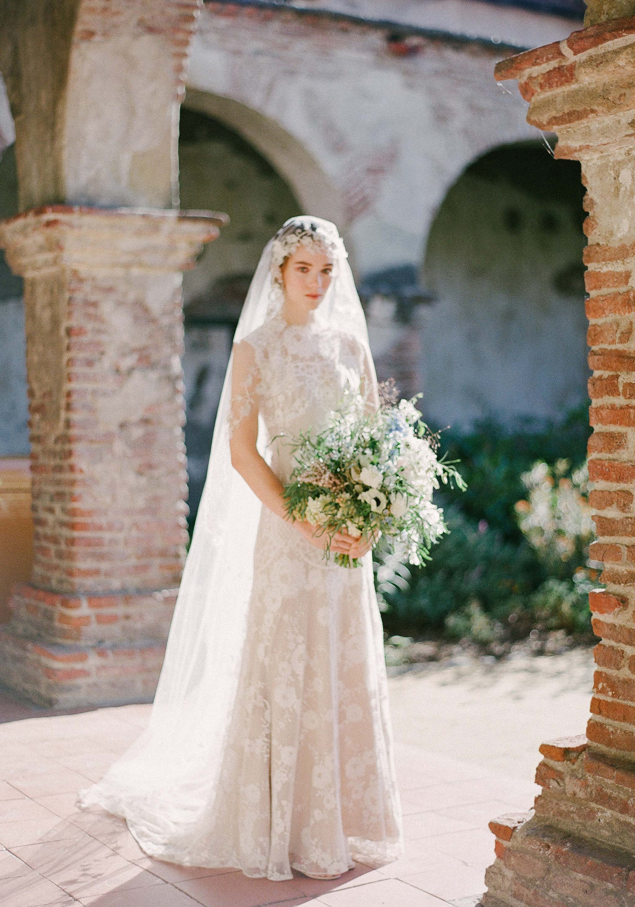 Beaded veil