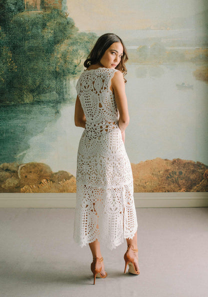 Janis Lace Sheath Midi Dress Claire Pettibone Design Atelier Janis Lace Sheath Midi Dress Claire Pettibone Design Atelier