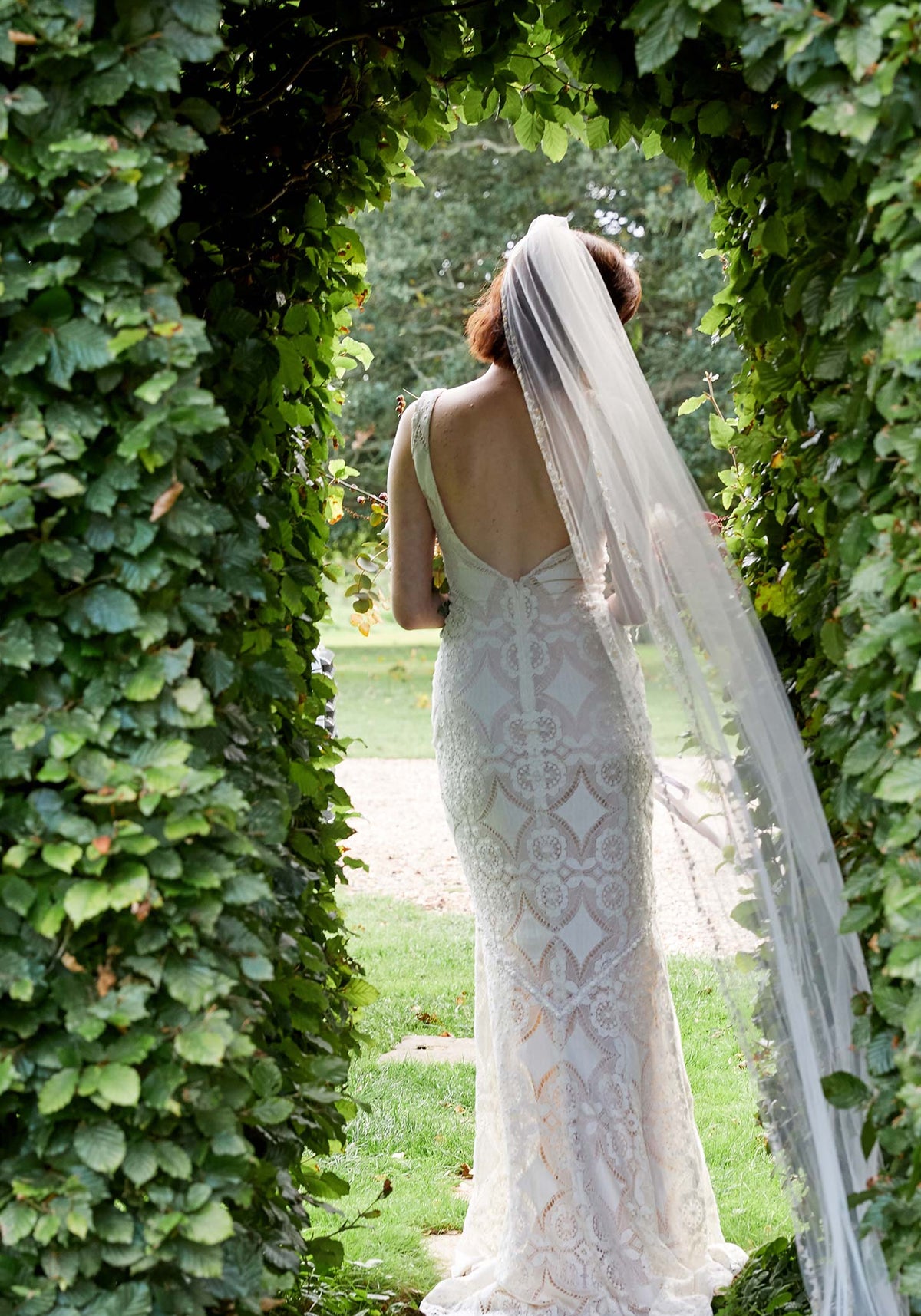 cluny lace wedding dress CLUNY