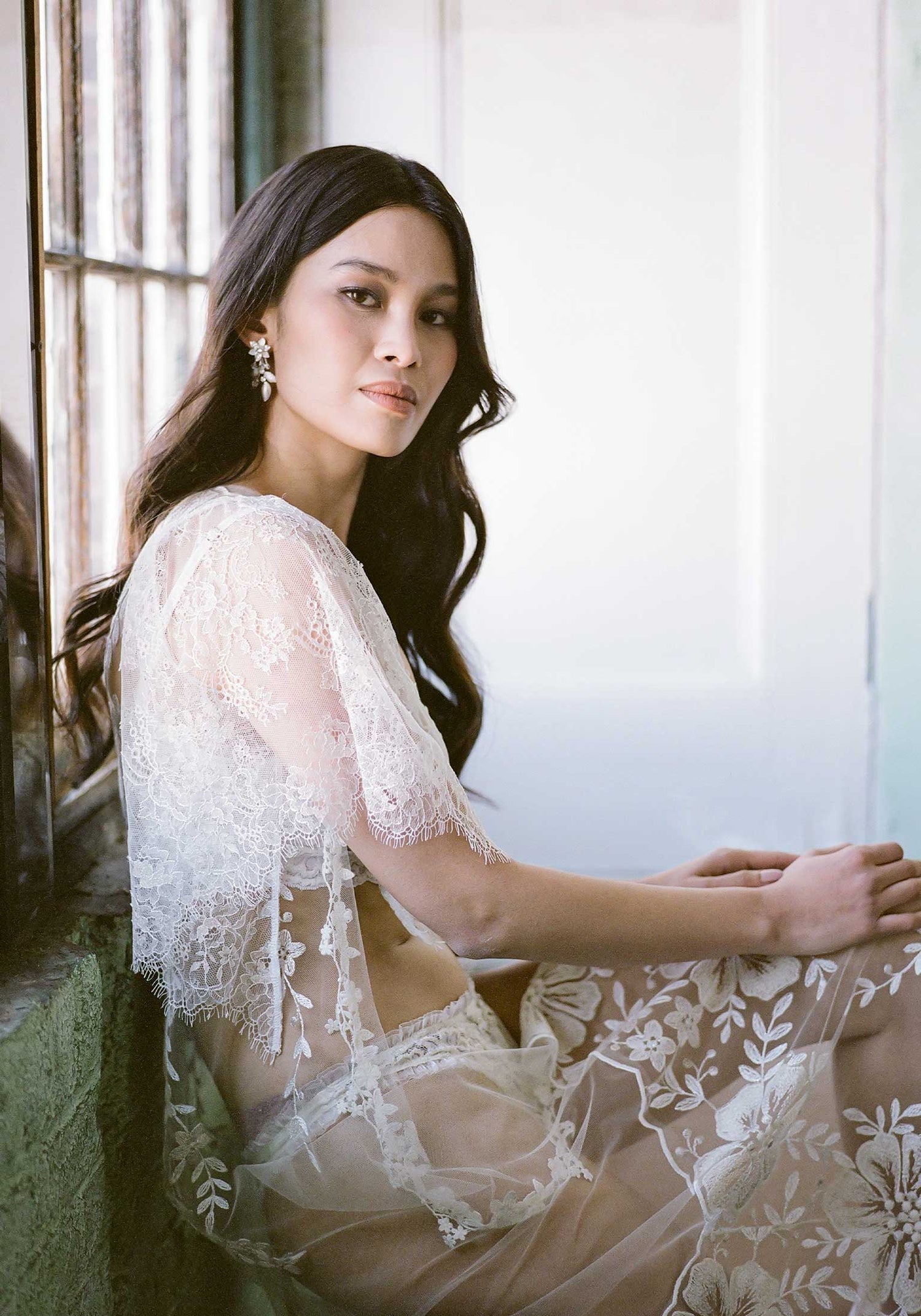 Reverie Wedding Coat Bridal Accessory by Claire Pettibone Reverie Wedding Coat Bridal Accessory by Claire Pettibone