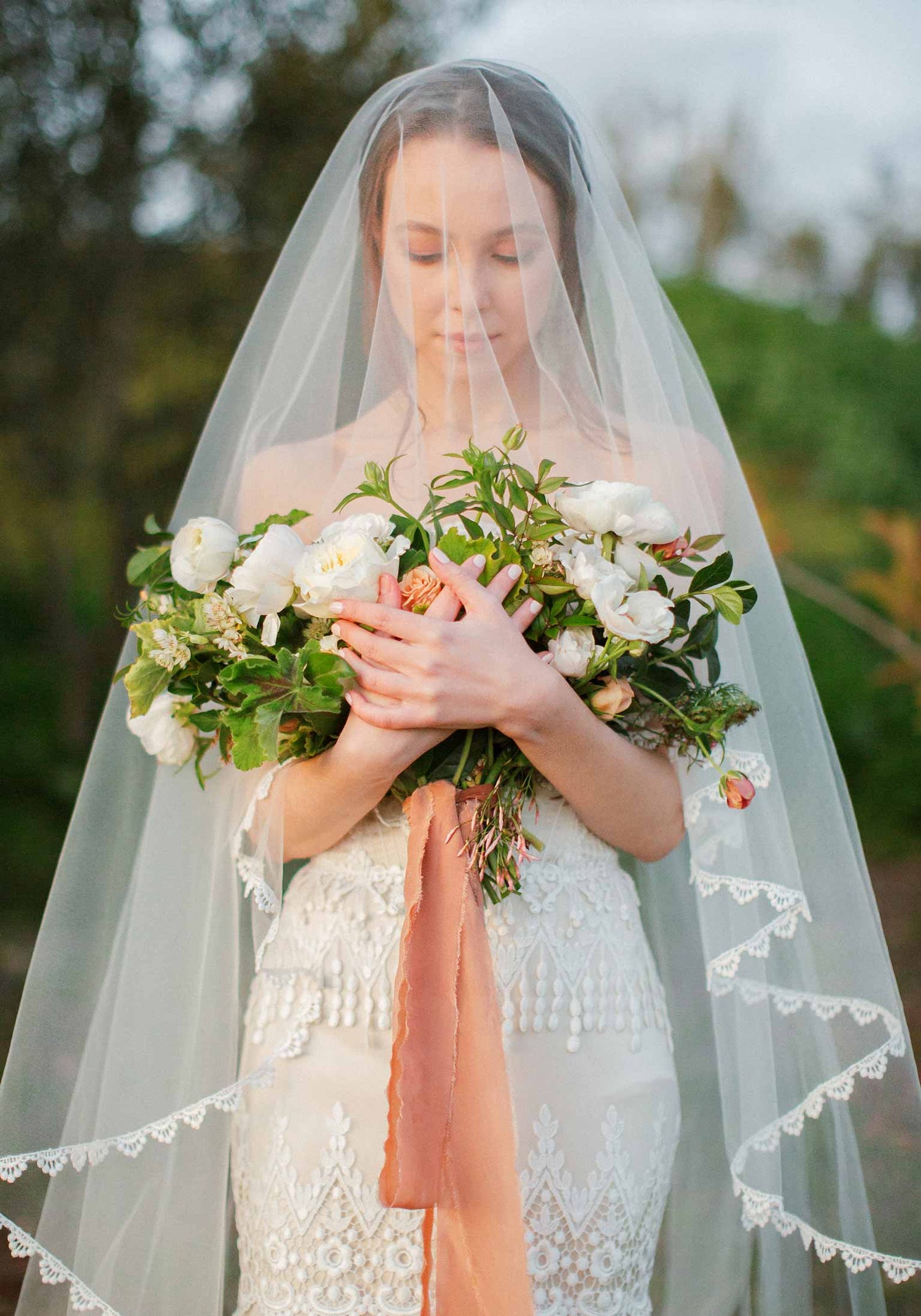 Victoriana Vintage Inspired Corset Bridal Gown with Fit and Flare Body Victoriana Vintage Inspired Corset Bridal Gown with Fit and Flare Body