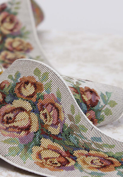 Vintage Rose Cotton Lace