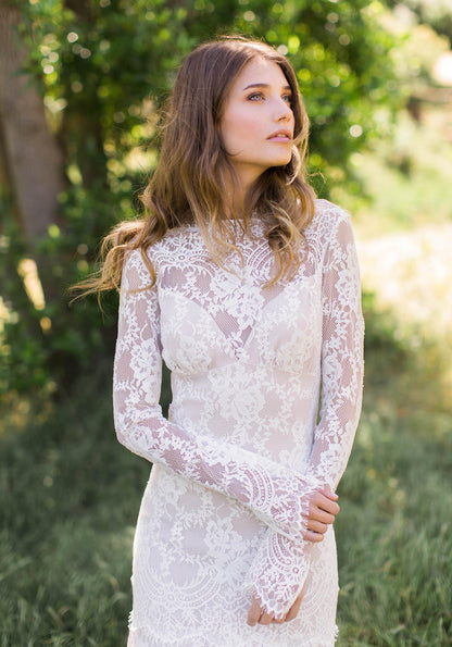 Claire Pettibone Romantique Beverly Lace Gown