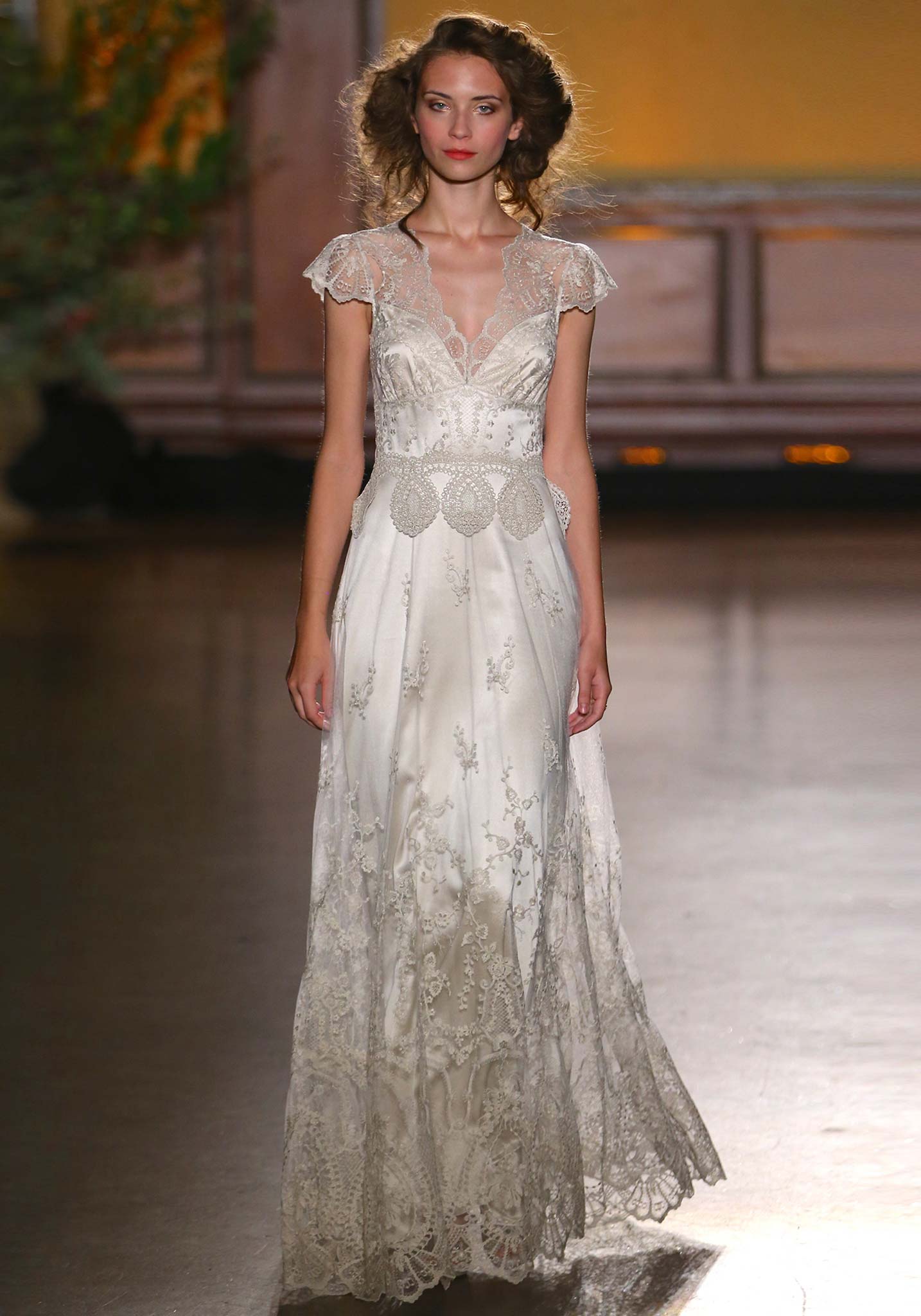 Claire Pettibone Cora Lace Wedding Gowngg