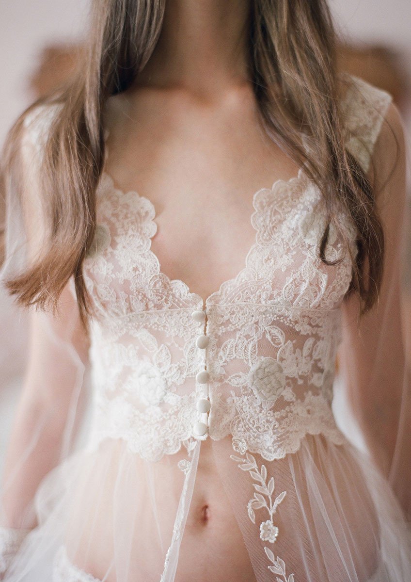 Camelot Boudoir Tulle Robe