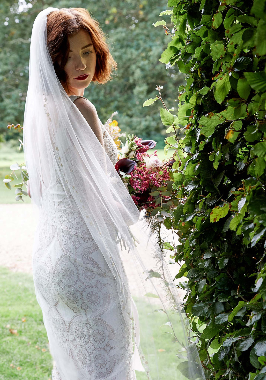 Claire Pettibone Madeleine Lace Wedding Gown