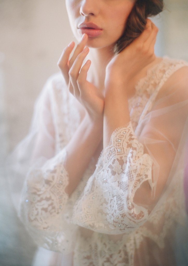 La Scala Boudoir Lace Robe