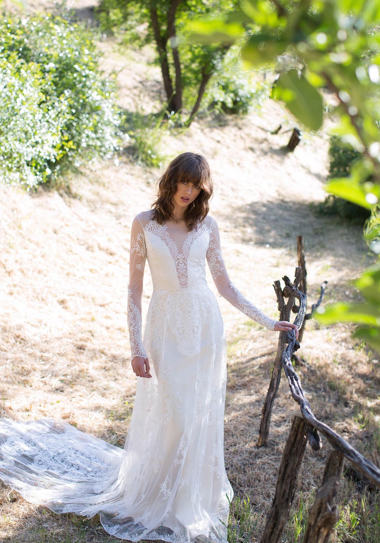 Claire Pettibone Romantique Pasadena Lace Gown