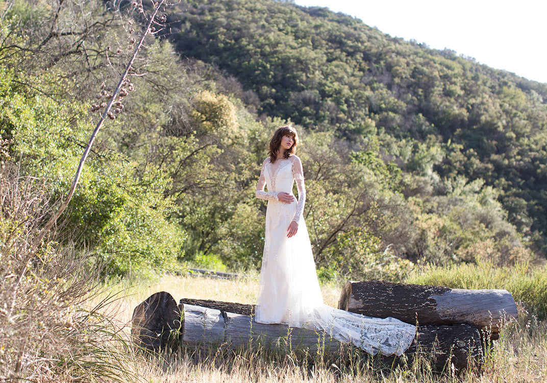 Claire Pettibone Romantique Pasadena Lace Gown