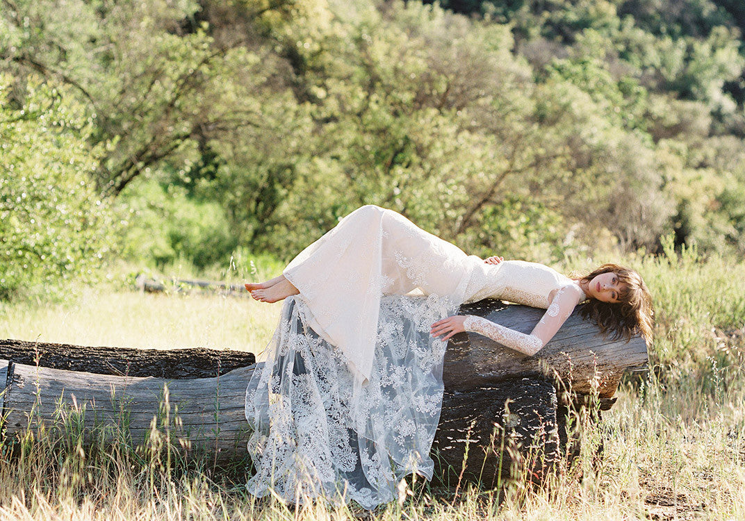 Claire Pettibone Romantique Pasadena Lace Gown