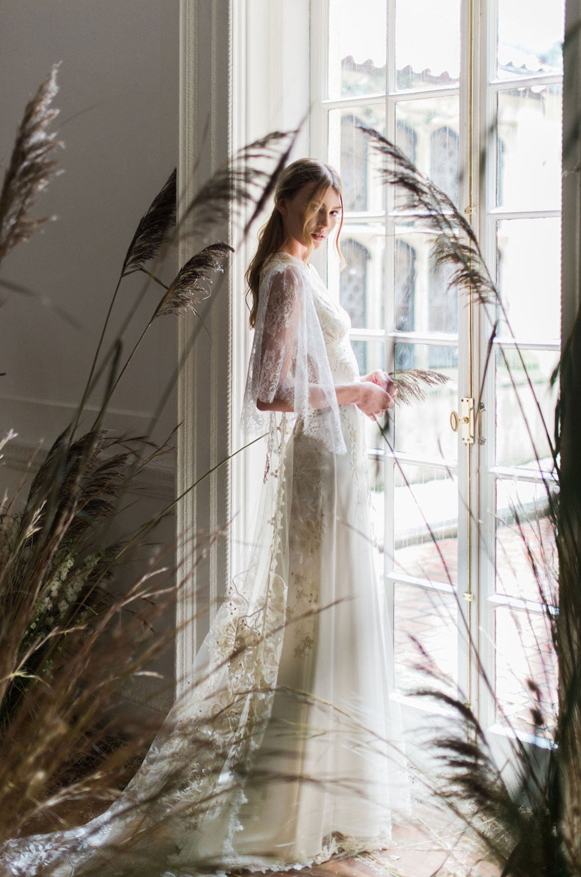 Reverie Wedding Coat Bridal Accessory by Claire Pettibone Reverie Wedding Coat Bridal Accessory by Claire Pettibone